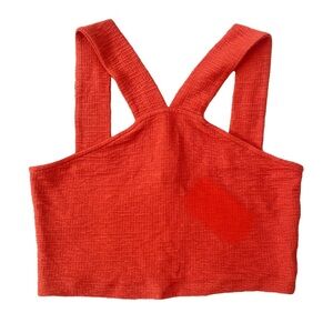 Scarlet crop top